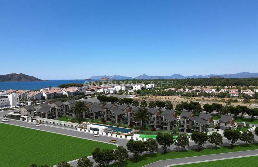 Apartments in a Complex with Pool Near the Beach in Fethiye 13
