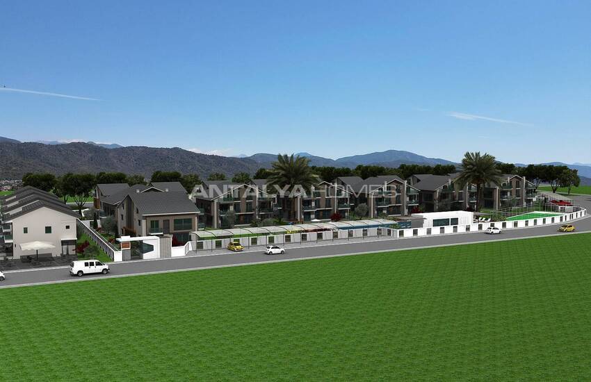 Apartments in a Complex with Pool Near the Beach in Fethiye 18