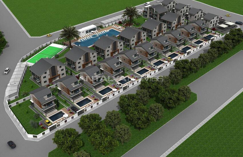 Apartments in a Complex with Pool Near the Beach in Fethiye 21