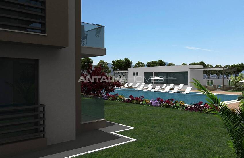 Apartments in a Complex with Pool Near the Beach in Fethiye 10