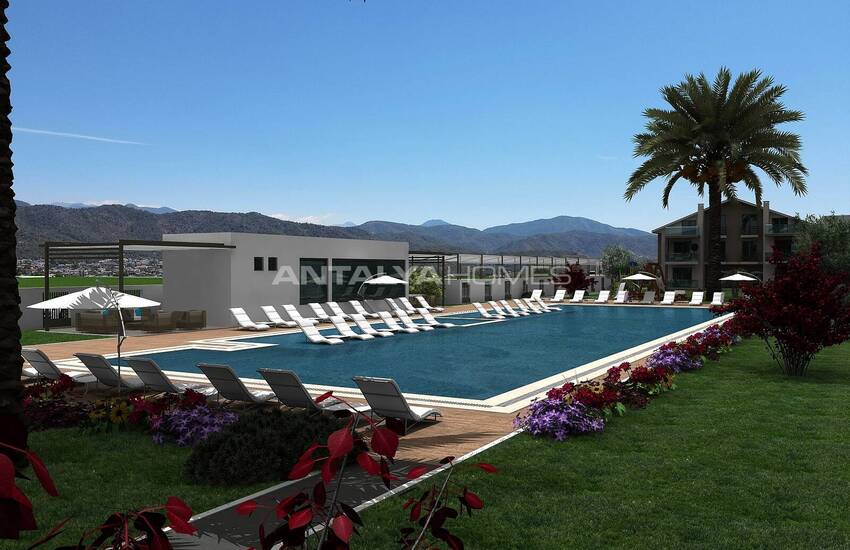 Apartments in a Complex with Pool Near the Beach in Fethiye 11