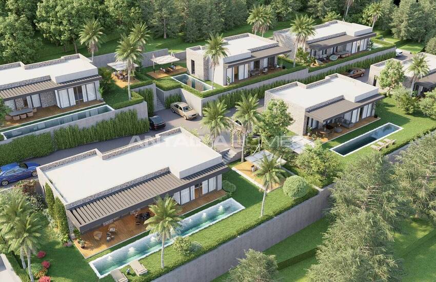 New Houses with an Advantageous Location in Bodrum Mugla 1