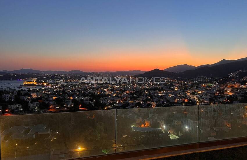 Luxe Villas with Bodrum Castle and Kos Island View in Bodrum 12