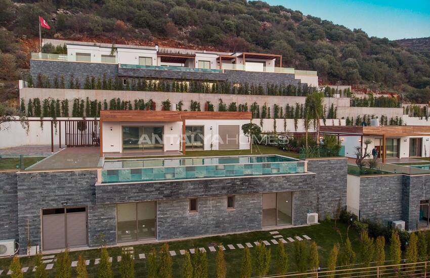 Luxe Villas with Bodrum Castle and Kos Island View in Bodrum 5