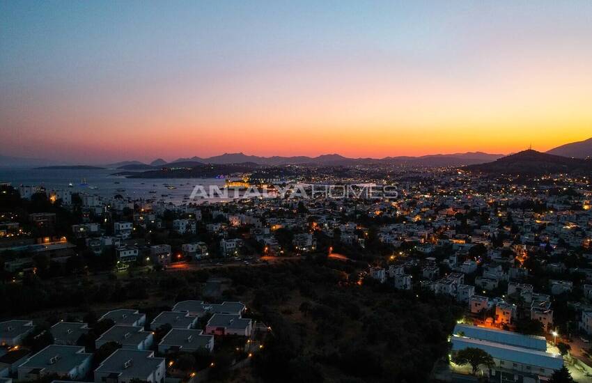 Luxe Villas with Bodrum Castle and Kos Island View in Bodrum 14