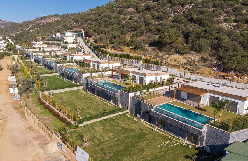 Luxe Villas with Bodrum Castle and Kos Island View in Bodrum 6