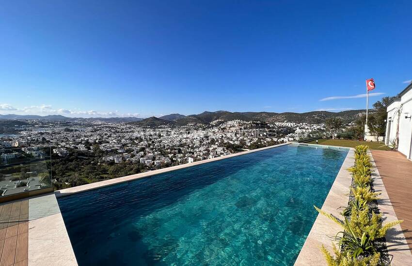 Luxe Villas with Bodrum Castle and Kos Island View in Bodrum 10