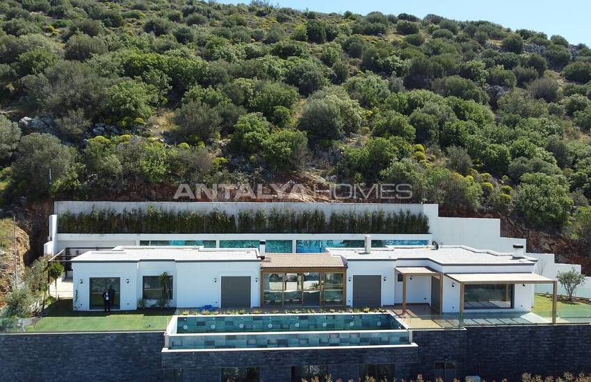 Villa Vue L'île De Kos Et Château Historique À Bodrum 2