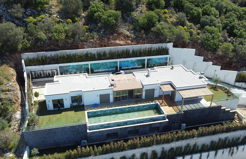 Villa Vue L'île De Kos Et Château Historique À Bodrum 3