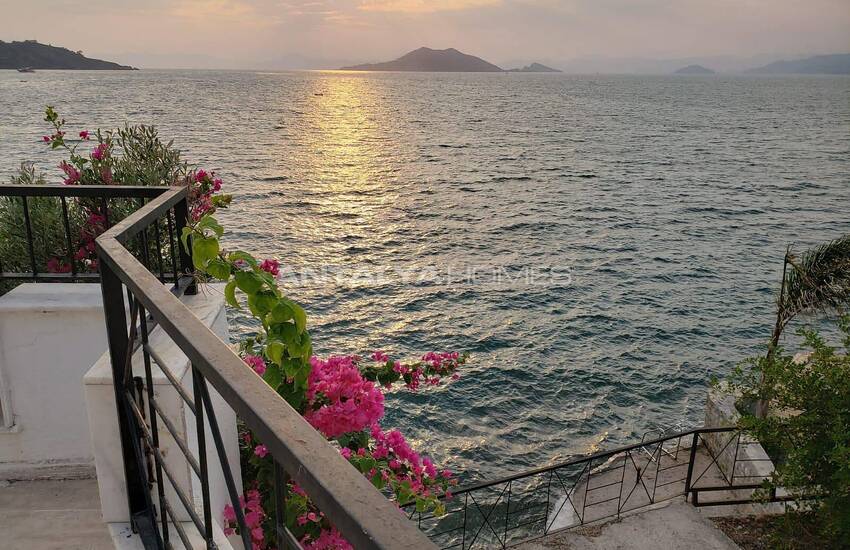 Seafront Stone Mansion with Mountain View in Fethiye Mugla 11