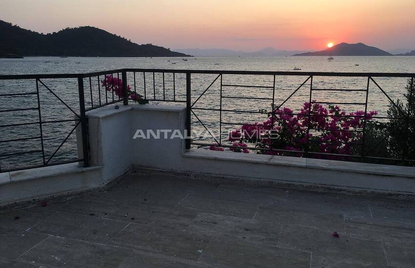 Seafront Stone Mansion with Mountain View in Fethiye Mugla 16