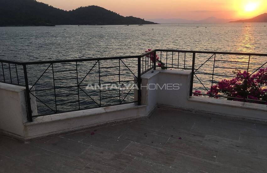 Seafront Stone Mansion with Mountain View in Fethiye Mugla 17