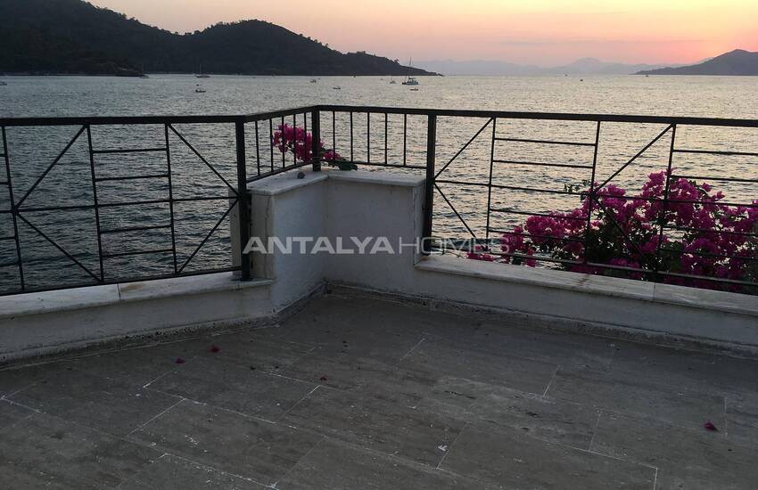 Seafront Stone Mansion with Mountain View in Fethiye Mugla 19