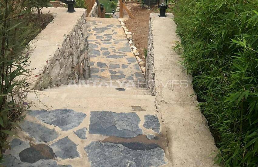 Seafront Stone Mansion with Mountain View in Fethiye Mugla 25