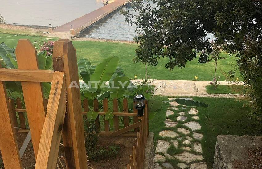 Seafront Stone Mansion with Mountain View in Fethiye Mugla 28