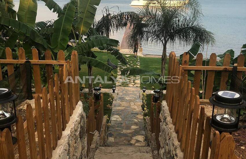 Seafront Stone Mansion with Mountain View in Fethiye Mugla 30