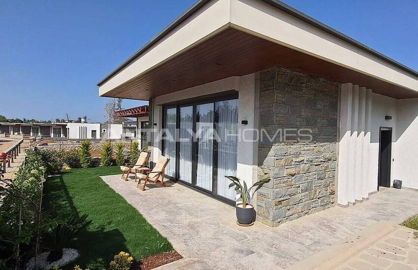 Detached Villas with Private Gardens in Mugla Bodrum 8