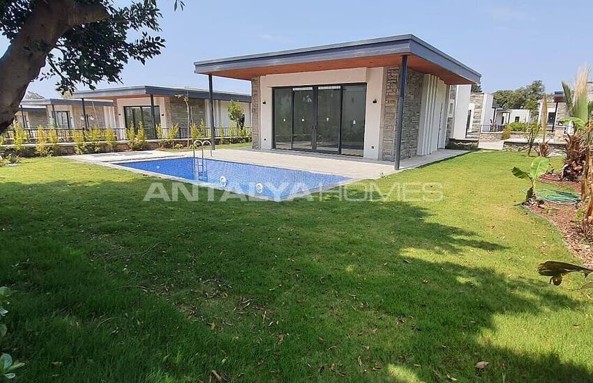 Detached Villas with Private Gardens in Mugla Bodrum 1
