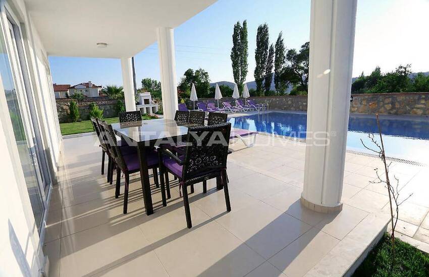 Villa Med Simbassäng Och Unik Naturutsikt I Oludeniz Fethiye 22