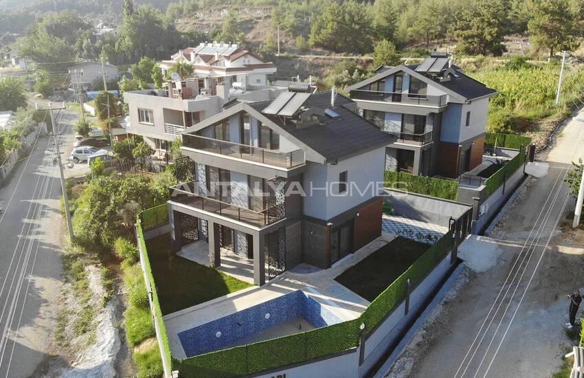 Triplex Villas with a Private Swimming Pool in Fethiye 1