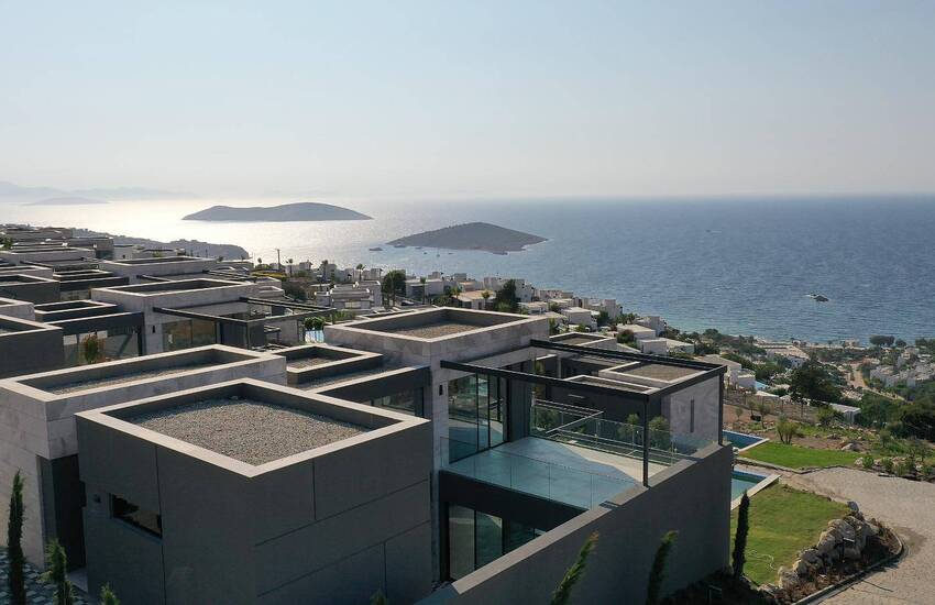 Luxe Detached Houses with Sea View in Yalikavak Bodrum