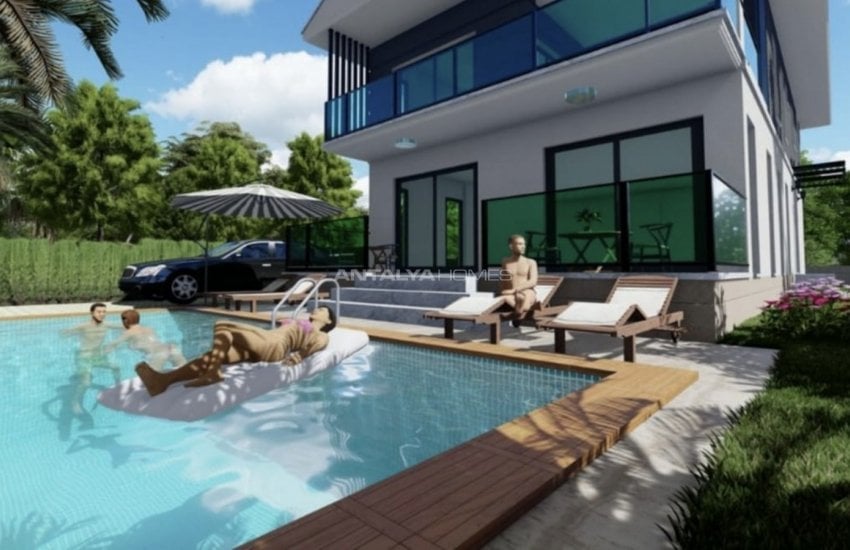 4+1 Villa in Dalaman Within Walking Distance of the Sea 1