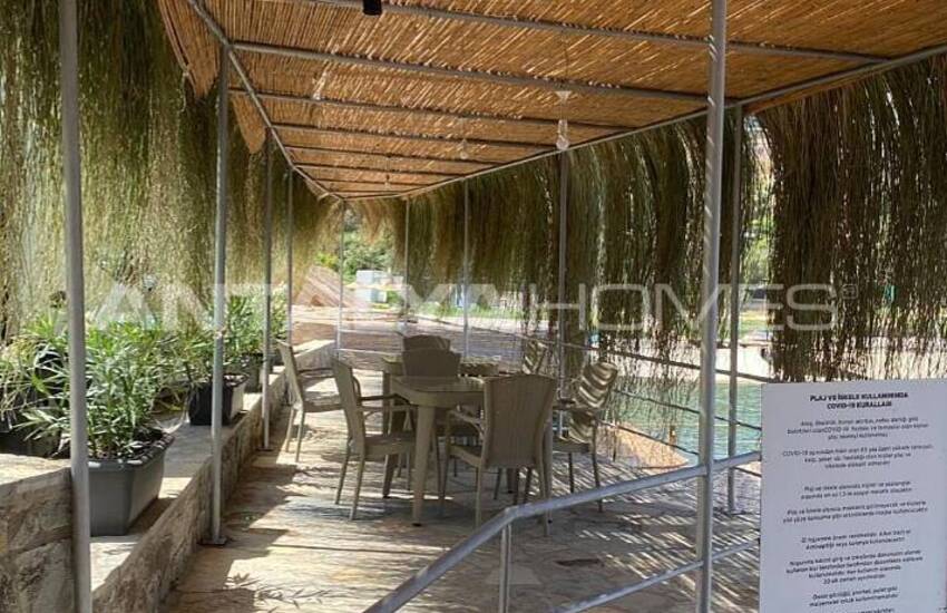 منزل للبيع مع الرصيف البحري وإطلالة على البحر في بودروم ياليكافاك 13