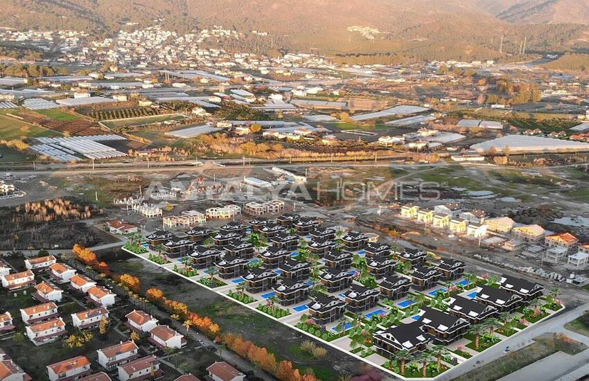 خانه های مجزای شیک در نزدیکی ساحل در فتحیه، موغلا 4