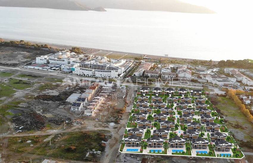 خانه های مجزای شیک در نزدیکی ساحل در فتحیه، موغلا 6