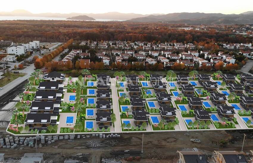 خانه های مجزای شیک در نزدیکی ساحل در فتحیه، موغلا 8