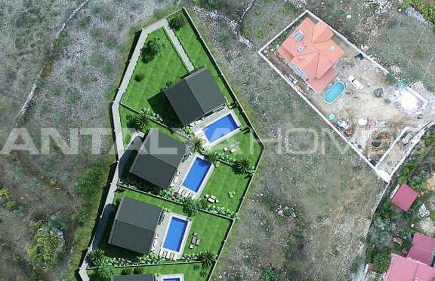 Stylishly Designed 4+1 Villas with Mountain View in Fethiye 6