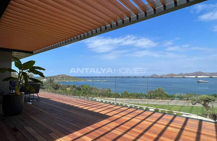 Villas Indépendantes À Bodrum Avec Jetée Et Plage Privées 11