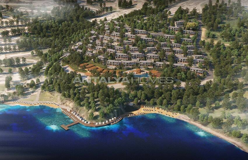Bodrum'da Özel İskele ve Plajı Olan Projede Müstakil Villalar 3