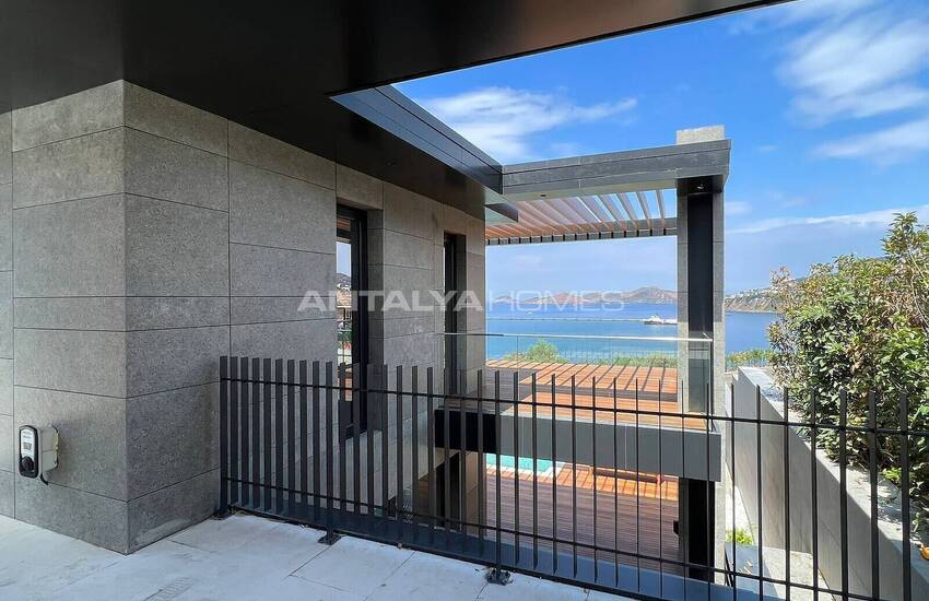 Bodrum'da Özel İskele ve Plajı Olan Projede Müstakil Villalar 14