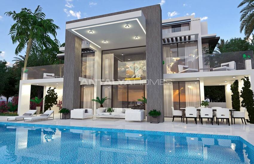 Mountain View Triplex Villa with Spacious Design in Fethiye 1