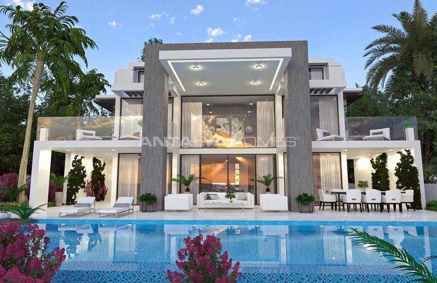 Mountain View Triplex Villa with Spacious Design in Fethiye 2