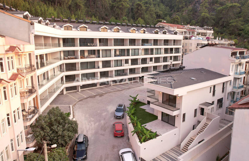 Naturutsikt Villor Nära Havet I Fethiye Turkiet 5