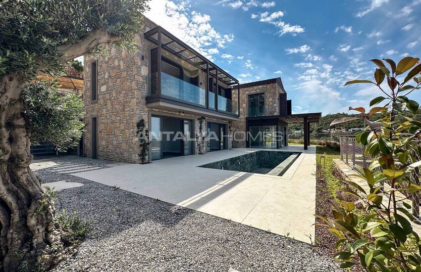 Villas Luxueuses Avec Piscines Privées Et Jardins À Bodrum Golkoy 7