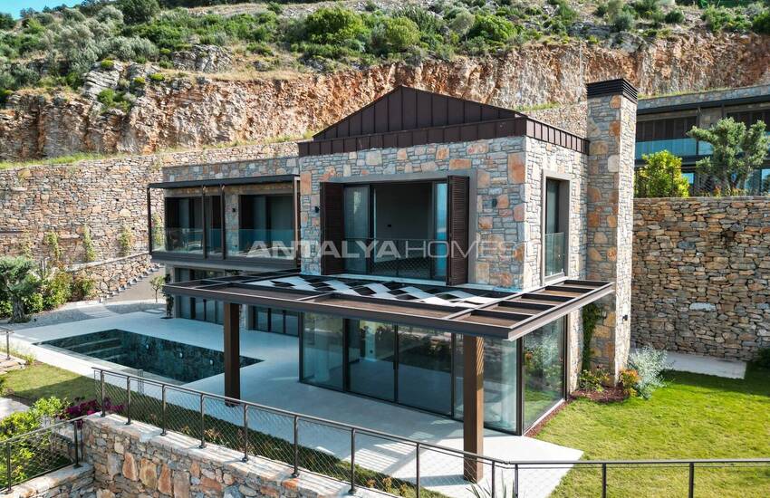 Villas Luxueuses Avec Piscines Privées Et Jardins À Bodrum Golkoy 4