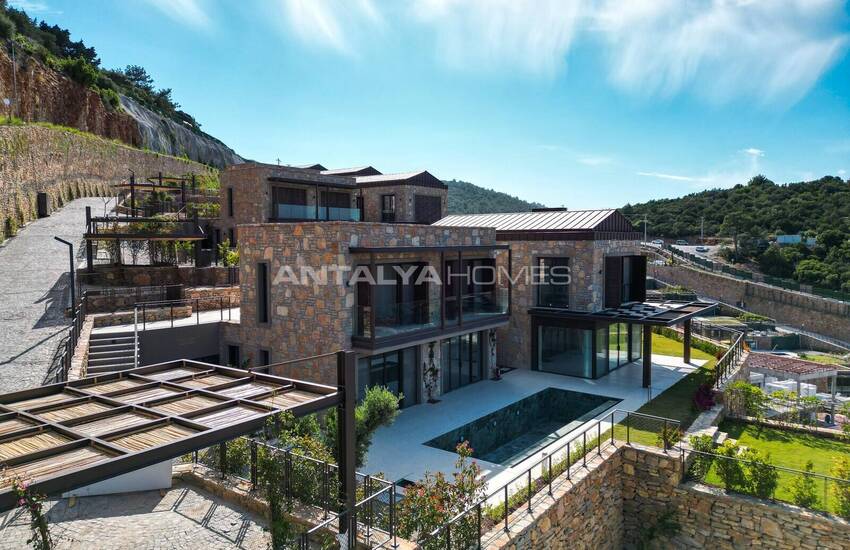 Villas Luxueuses Avec Piscines Privées Et Jardins À Bodrum Golkoy 2