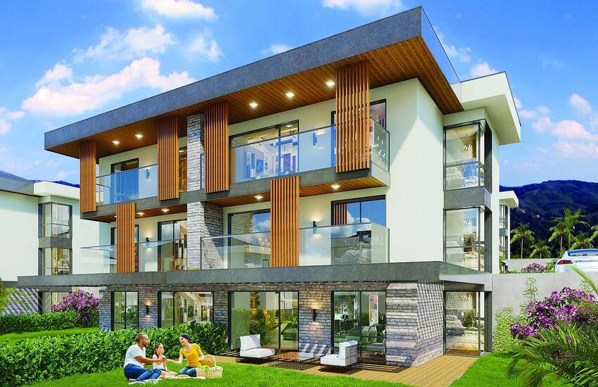 Bodrum Havalimanına Yakın Havuzlu Lüks Sitede Akıllı Daireler