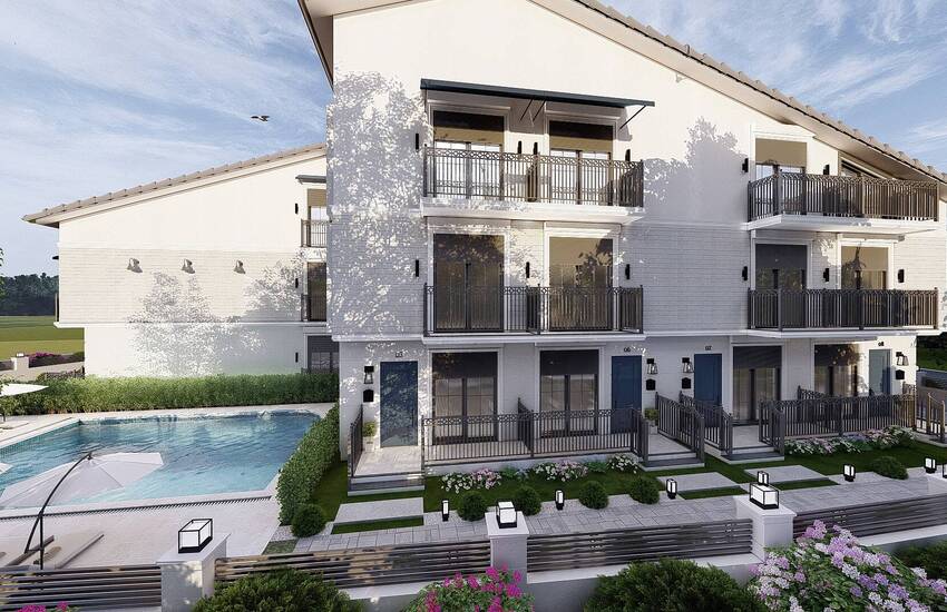 Luxe Appartementen In Een Complex Met Zwembad In Fethiye