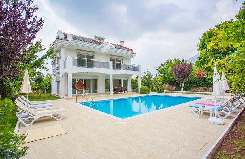 House with Garden and Pool in Tranquil Area in Fethiye Mugla