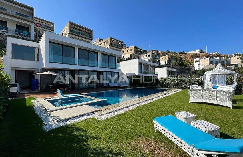 Villas Individuelles Vue Mer Avec Piscine Privée À Bodrum 7