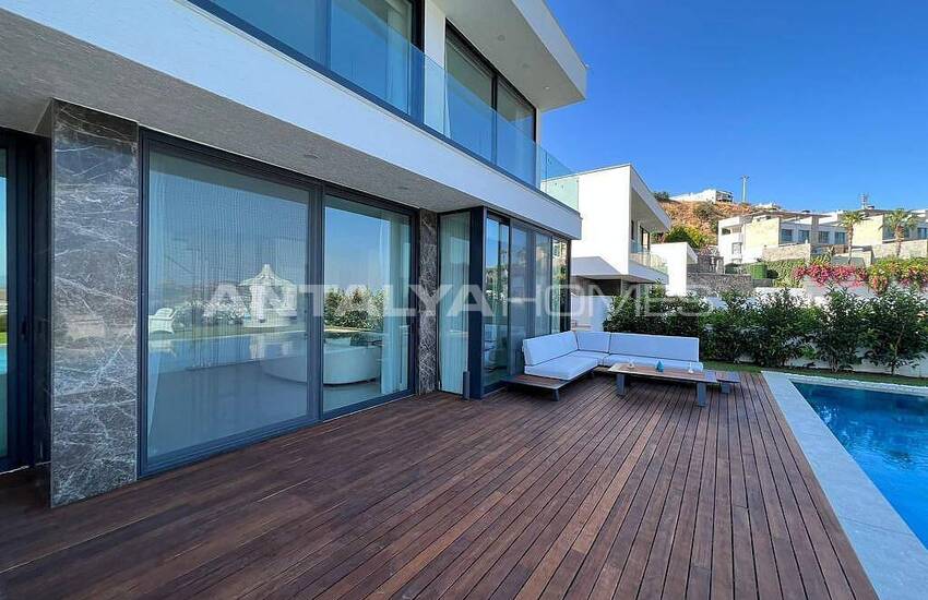 Villas Individuelles Vue Mer Avec Piscine Privée À Bodrum 13