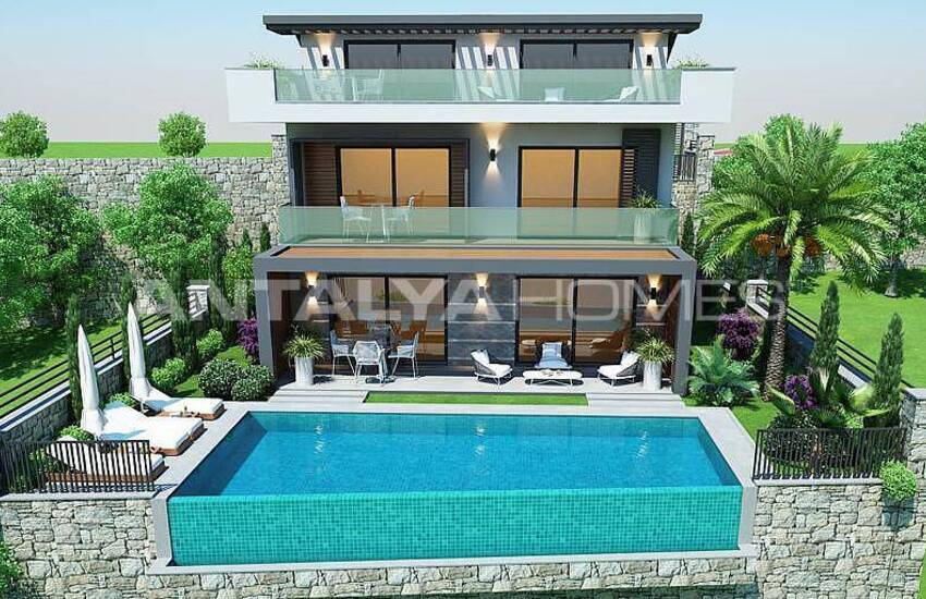 Luxe Mountain and Nature View Villa with Pool in Mugla Fethiye 2