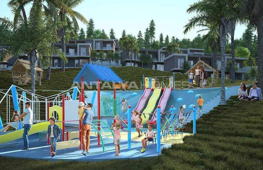 Muğla’da Bodrum Havalimanı’na Yakın Geniş İkiz Villalar 13