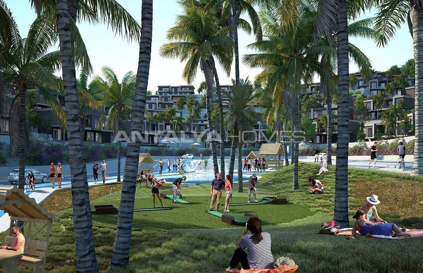 Muğla’da Bodrum Havalimanı’na Yakın Geniş İkiz Villalar 14