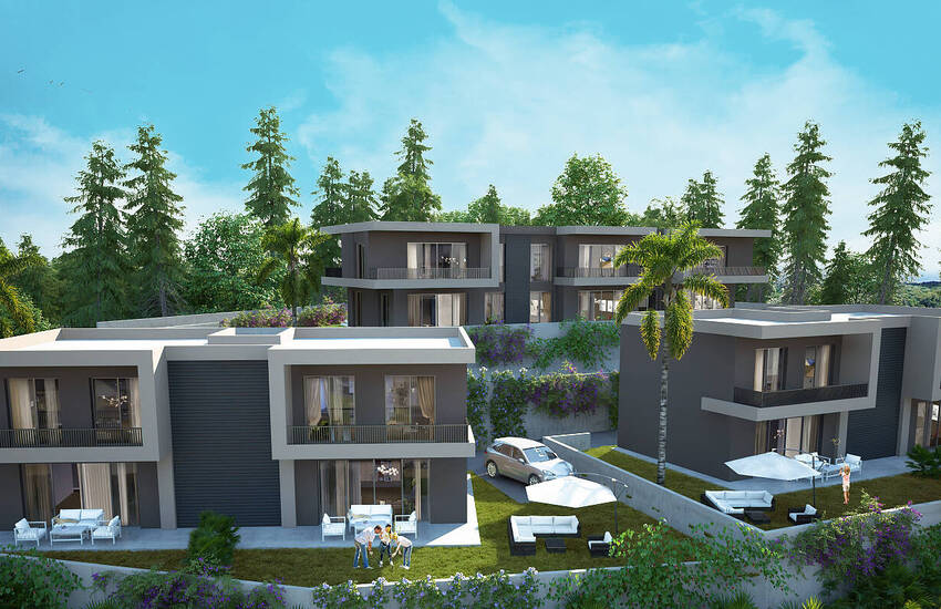 Modern Flats Close to the Airport in Adabuku Bodrum