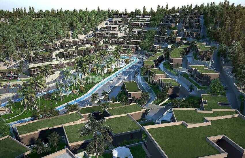 Moderna Lägenheter Nära Flygplatsen I Adabuku Bodrum 18